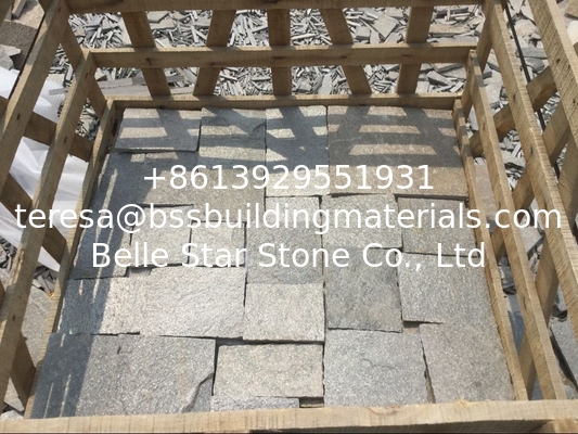 Pink Quartzite Stone Cladding Natural Quartzite Wall Tiles with L Corner Stone Retaining Wall