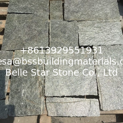 Green Quartzite Stone Cladding Natural Stone Wall Tiles Quartzite Retaining Wall