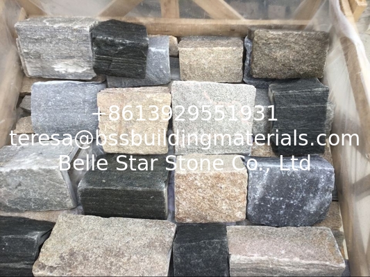 Granite/Quartzite Wall Cladding Natural Stone Wall Tiles Real Stone Retaining Wall L Corner Stone