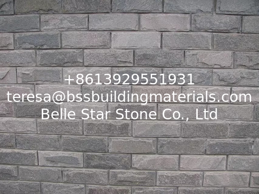 Pink Quartzite Mushroom Stones Pillar Wall Stone Landscaping Stones Exterior Stone Wall Tiles