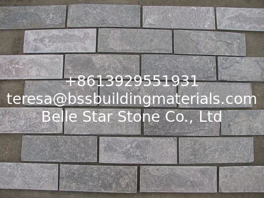 Pink Quartzite Mushroom Stones Pillar Wall Stone Landscaping Stones Exterior Stone Wall Tiles