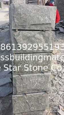 Green Quartzite Pillar Wall Stone Quartzite Mushroom Stones Landscaping Stones Exterior Stone