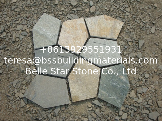 Oyster Flagstone Walkway Patio Stones Oyster Flagstone Wall Cladding Landscaping Stones
