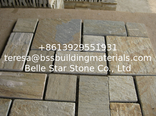 Oyster Split Face Slate Flagstone Patio Natural Slate Paving Stone Oyster Flagstone Walkway Pavers