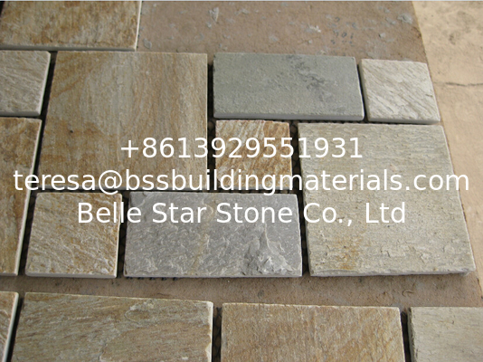 Oyster Split Face Slate Flagstone Patio Natural Slate Paving Stone Oyster Flagstone Walkway Pavers