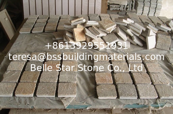 Oyster Split Face Slate Flagstone Patio Natural Stone Driveway Slate Flagstone Walkway Pavers