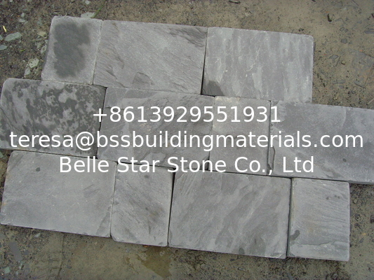 Black Slate Tumbled Paving Stone Walkway Patio Stones Slate Driveway Natural Stone Pavers