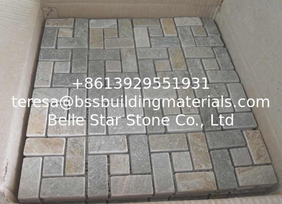 Oyster Mosaic Wall Tiles Natural Stone Mosaic Pattern Oyster Mosaic Floor Tiles