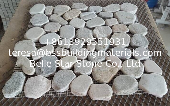 Oyster Mosaic Pattern Natural Stone Mosaic Floor Tiles Oyster Slate Mosaic Parquet Wall Tile