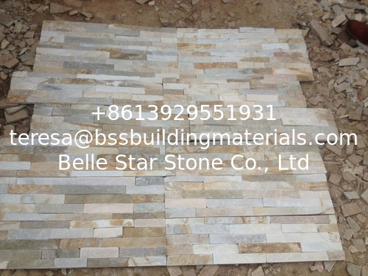 Oyster Split Face Slate Stone Cladding Natural Ledgestone Oyster Thin Stone Veneer for Wall Decor