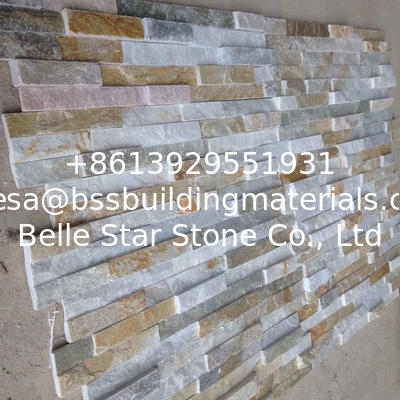 Oyster Split Face Slate Stone Cladding Natural Ledgestone Oyster Thin Stone Veneer for Wall Decor