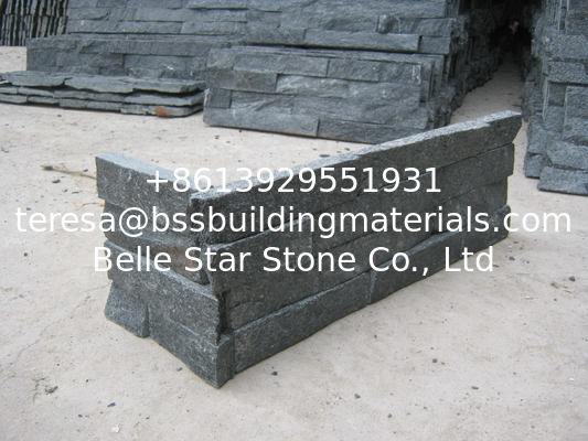 Black Quartzite Stone Cladding,Black Quartzite Stacked Stone,Black Quartzite Culture Stone,Stone Veneer