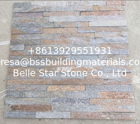 Rustic Quartzite Z Stone Panel Natural Stone Cladding Quartzite Stone Veneer Fireplace Stacked Stone