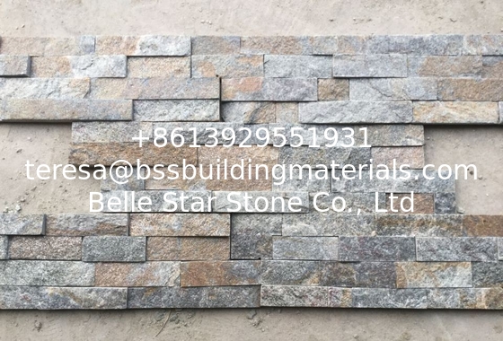 Rustic Quartzite Z Stone Panel Natural Stone Cladding Quartzite Stone Veneer Fireplace Stacked Stone