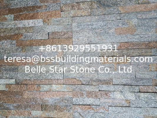 Rustic Quartzite Z Stone Panel Natural Stone Cladding Quartzite Stone Veneer Fireplace Stacked Stone