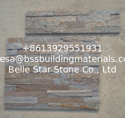 Rustic Quartzite Z Stone Panel Natural Stone Cladding Quartzite Stone Veneer Fireplace Stacked Stone