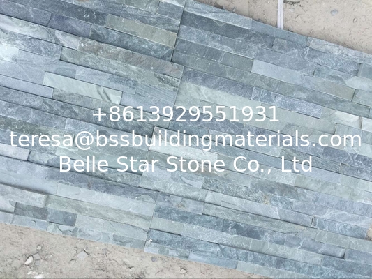 Green Slate Stone Panel Natural Stone Z Cladding Fireplace Thin Stone Veneer Slate Ledgestone