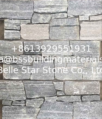 Cloudy Grey Granite Culture Stone,Cemented Granite Stacked Stone,Natural Z Stone Cladding for Wall