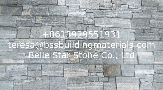 Cloudy Grey Granite Culture Stone,Cemented Granite Stacked Stone,Natural Z Stone Cladding for Wall