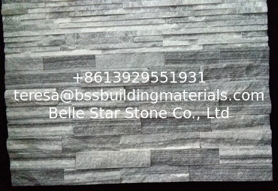 Cloudy Grey Quartzite Culture Stone,Rough Face Quartzite Stone Panel,Outdoor Real Stone Cladding