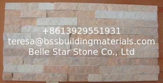 Pink Crystal Quartzite Thin Stone Veneer,Pink Jade Quartzite Culture Stone,Indoor/outdoor Stone Panel