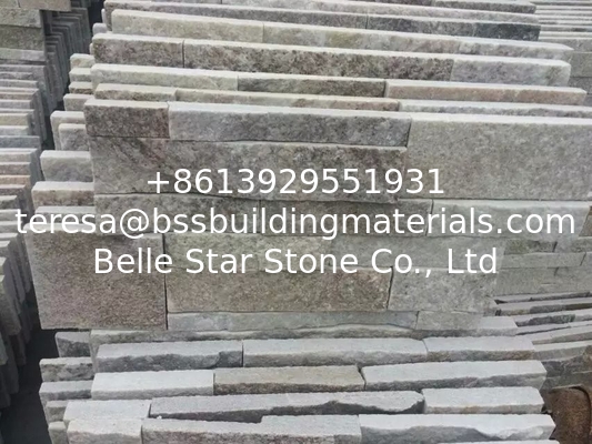 Golden Wooden Vein Quartzite Thin Stone Veneer,Natural Quartz Culture Stone,S cut Stone Cladding