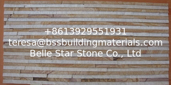 Multicolor Natural Stone Waterfall Shape Ledgestone,Real Stone Panel,Thin Stone Veneer for Wall