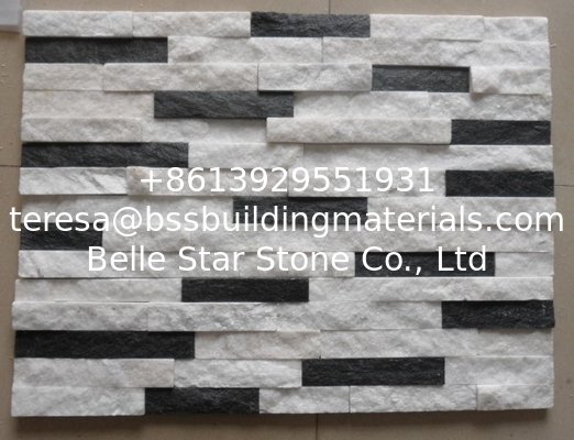 White/Pink Jade Quartzite Stacked Stone,Quartzite Z Stone Cladding,Natural Retaining Wall Panel