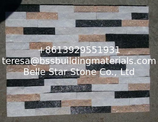 White/Pink Jade Quartzite Stacked Stone,Quartzite Z Stone Cladding,Natural Retaining Wall Panel