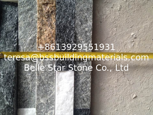 Multicolor Natural Stone Wall Panel,Real Thin Stone Veneer,Indoor/Outdoor Stacked Stone Cladding