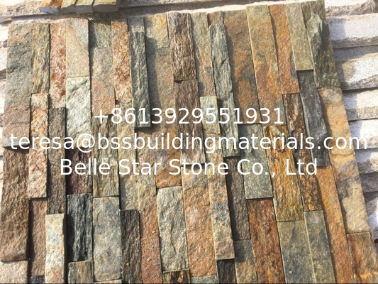 Rustic Quartzite Stacked Stone,Natural Z Stone Cladding,Real Stone Veneer,Outdoor Wall Stone Panel