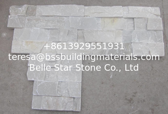 Oyster Mushroom Face Slate Stacked Stone,Indoor Oyster Culture Stone,Outdoor Oyster Ledgestone