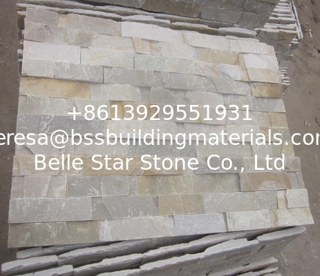 Oyster Mushroom Face Slate Stacked Stone,Indoor Oyster Culture Stone,Outdoor Oyster Ledgestone