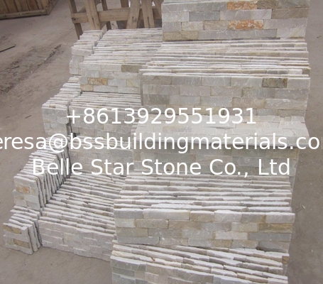 Oyster Mushroom Face Slate Stacked Stone,Indoor Oyster Culture Stone,Outdoor Oyster Ledgestone
