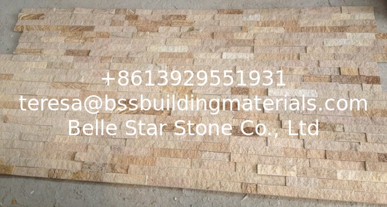 Beige Sandstone Ledgestone,Indoor Sandstone Stacked Stone,Outdoor Sandstone Culture Stone Panel