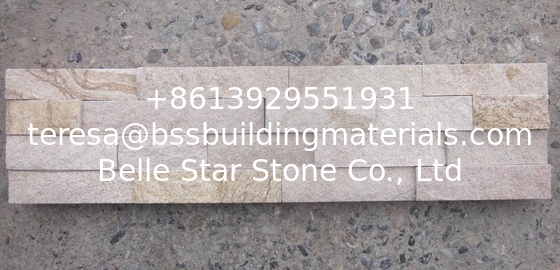 Beige Sandstone Ledgestone,Indoor Sandstone Stacked Stone,Outdoor Sandstone Culture Stone Panel