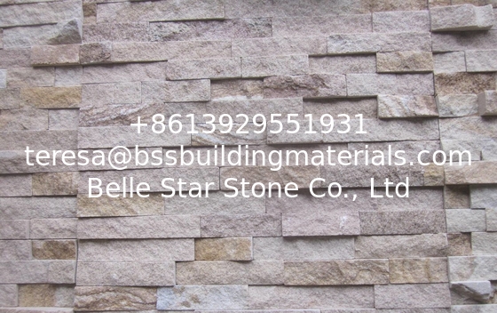 Beige Sandstone Ledgestone,Indoor Sandstone Stacked Stone,Outdoor Sandstone Culture Stone Panel