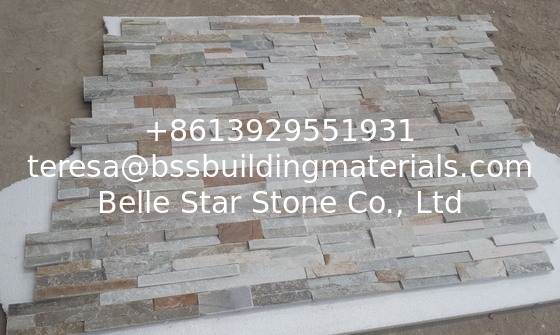 Oyster Split Face Slate S Clad Thin Stone Veneer,Indoor Slate Ledgestone,Outdoor Slate Stacked Stone