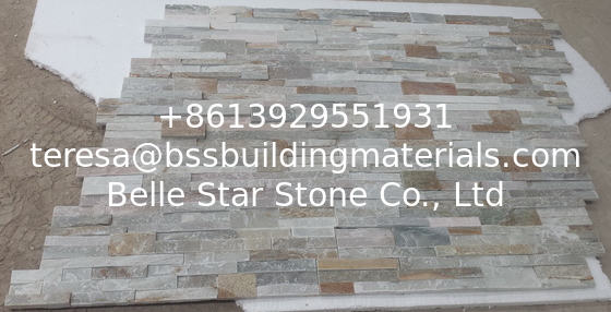 Oyster Split Face Slate S Clad Thin Stone Veneer,Indoor Slate Ledgestone,Outdoor Slate Stacked Stone