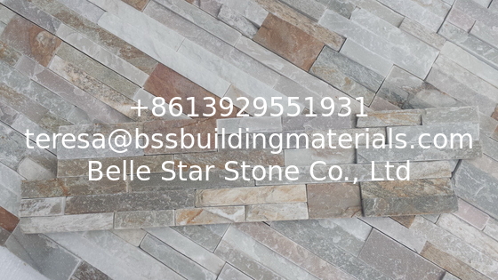 Oyster Split Face Slate S Clad Thin Stone Veneer,Indoor Slate Ledgestone,Outdoor Slate Stacked Stone