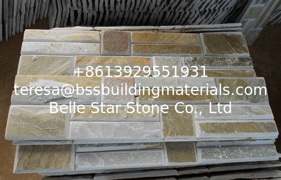 Oyster Split Face Slate of Beveled Edges Ledger Panels,Outdoor Stone Veneer,Indoor Stacked Stone