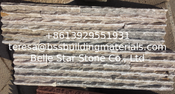 Oyster Mountain Face Slate Stacked Stone,Outdoor Landscaping Ledger Stone,Stone Wall Decor Panel