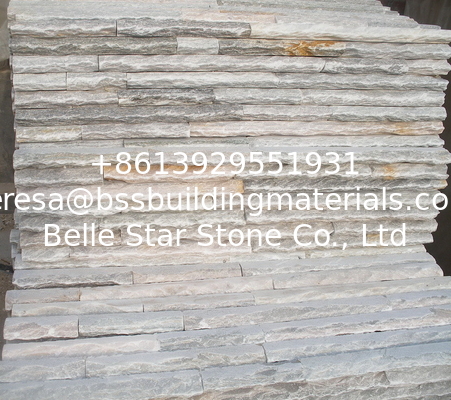 Oyster Mountain Face Slate Stacked Stone,Outdoor Landscaping Ledger Stone,Stone Wall Decor Panel