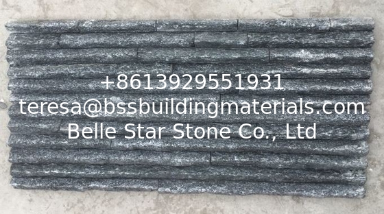 Black Mountain Face Quartzite Culture Stone,Outdoor Landscaping Stone Cladding,Pattern Stone Veneer