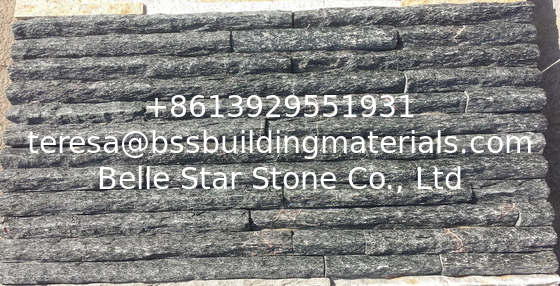 Black Mountain Face Quartzite Culture Stone,Outdoor Landscaping Stone Cladding,Pattern Stone Veneer