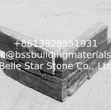 Green Slate Cemented Stacked Stone,Natural Green Z Stone Cladding,Outdoor Wall Ledger Panels