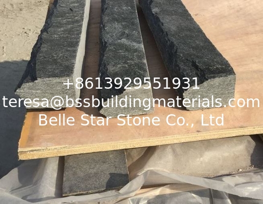 Black Quartzite Wainscot,Natural Stone Wainscot,Black Stone Waistline,Outdoor Wall Black Wainscot