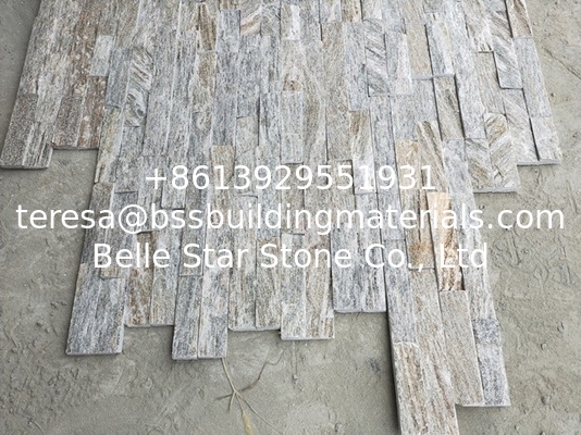 Wood Grain Granite Culture Stone,Wooden Granite Ledger Panels,Granite Stacked Stone,Stone Cladding,Z Stone Panels