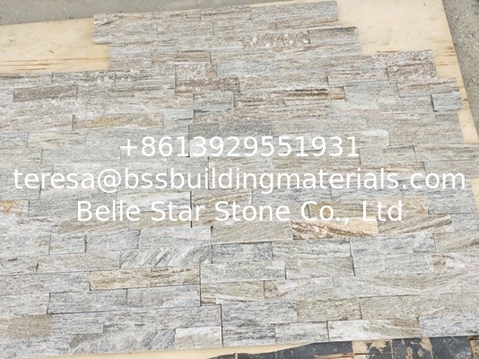 Wood Grain Granite Culture Stone,Wooden Granite Ledger Panels,Granite Stacked Stone,Stone Cladding,Z Stone Panels