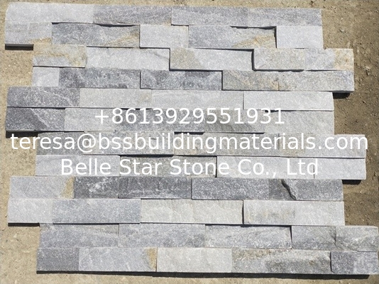 Blue Quartzite Z Clad Stacked Stone,Quartzite Culture Stone,Quartzite Stone Cladding,Blue Ledgestone,Nature Stone Veneer